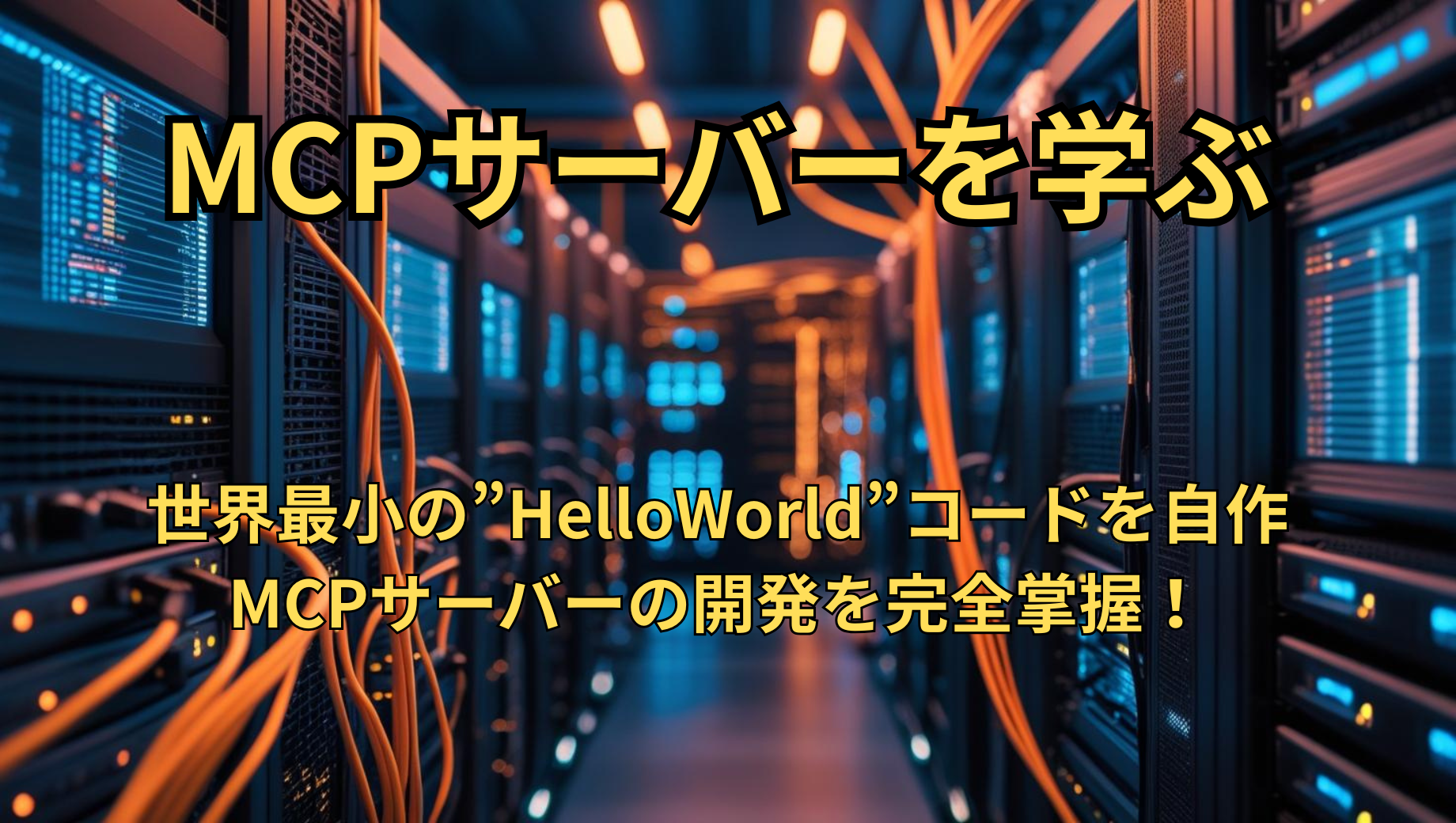 MCPサーバーを学ぶ
