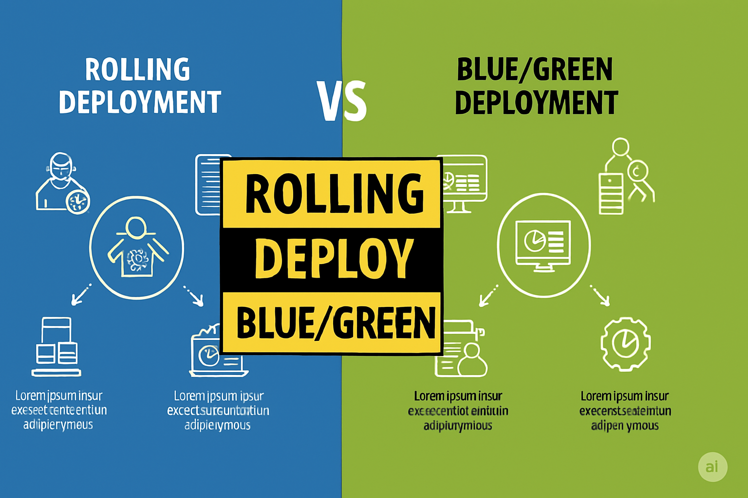 🚀 ECSデプロイで大混乱！新人エンジニアが学ぶローリングアップデートとBlue/Greenの違い