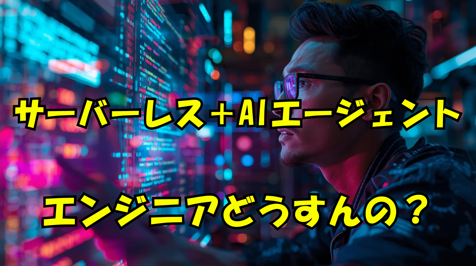 サーバーレス×AIエージェントの相乗効果イメージ