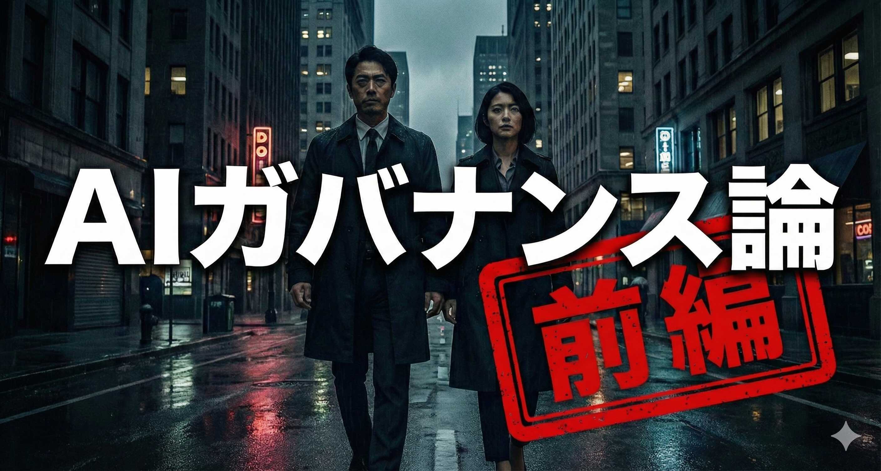 AIガバナンス論 - 前編 -