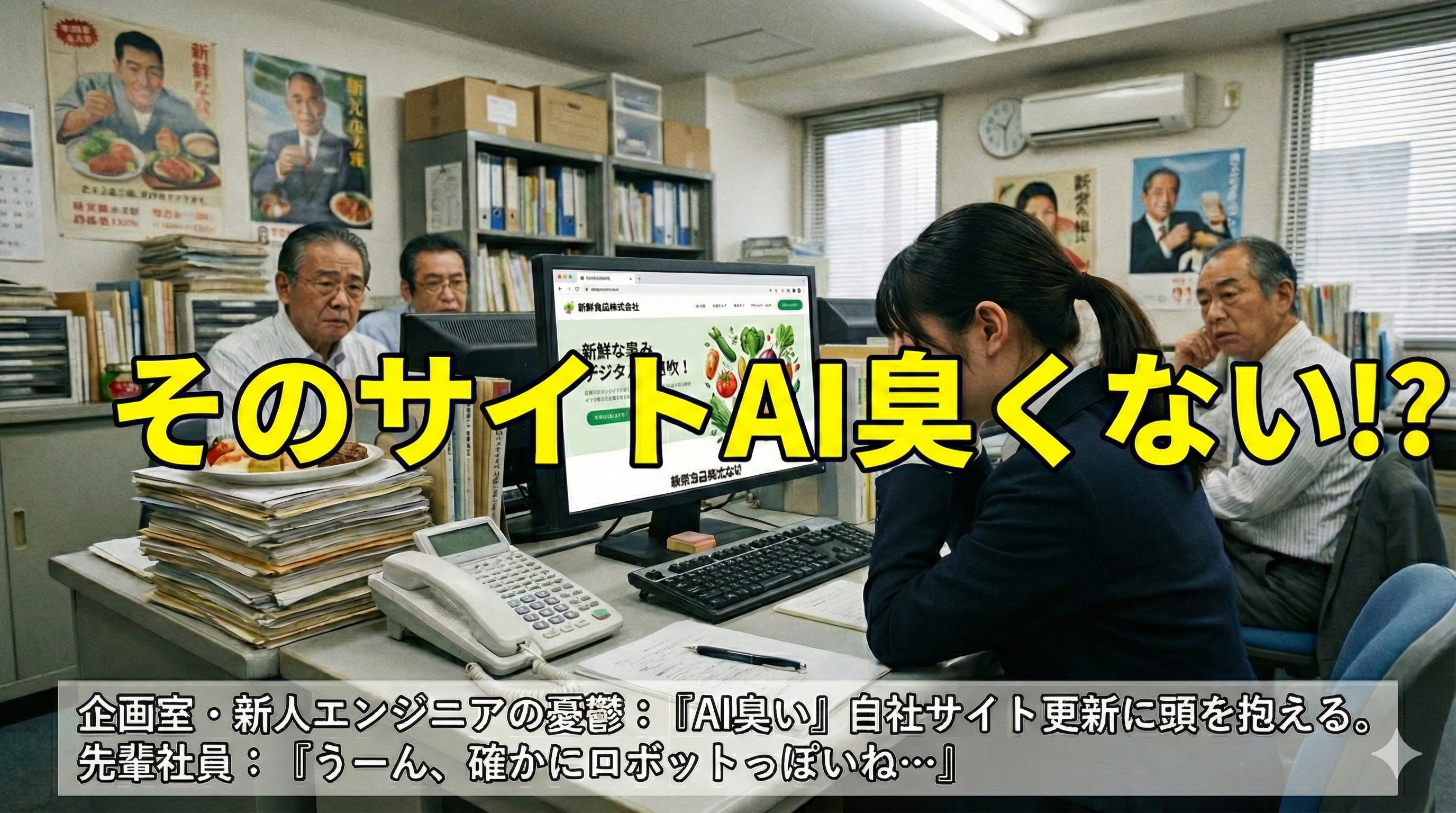 「AIっぽい」からの脱却。Web担当者の30日間リブランディング記