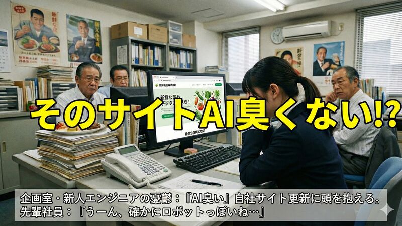 「AIっぽい」からの脱却。Web担当者の30日間リブランディング記