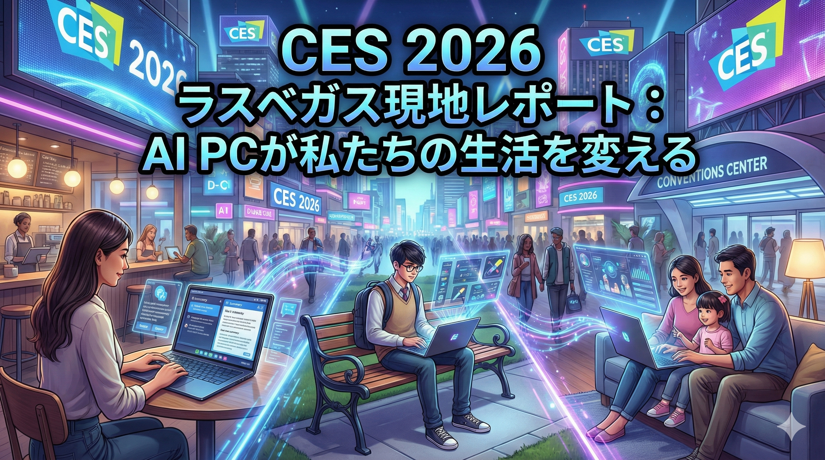 CES 2026 ラスベガス会場
