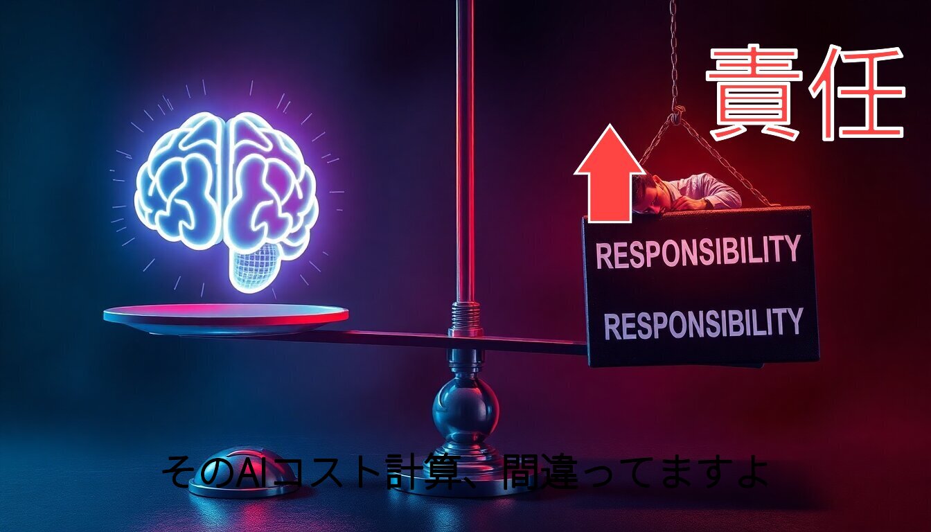 AIの罪と罰 - 効率化と責任のジレンマ