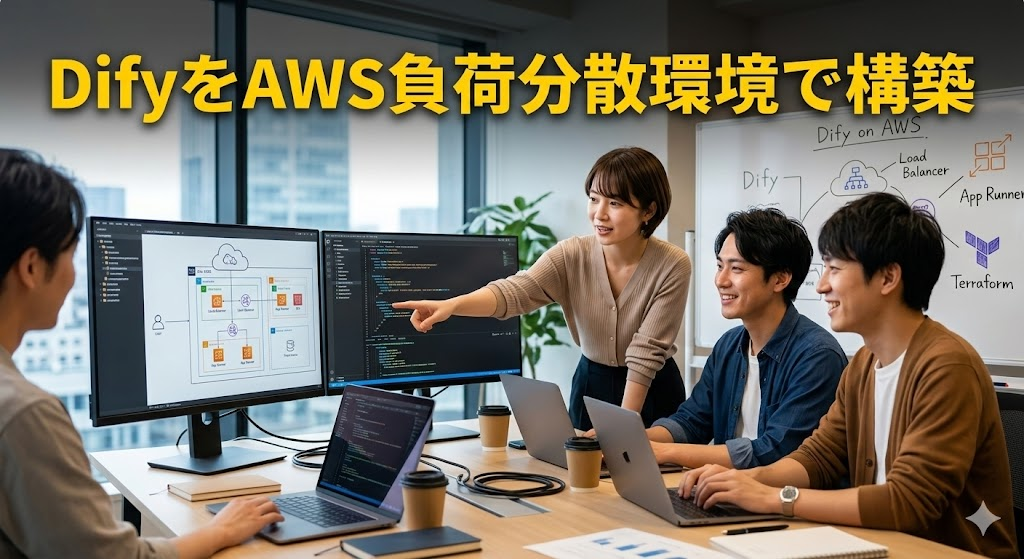 【徹底解説】DifyをAWS負荷分散環境で構築【Terraformソース有】
