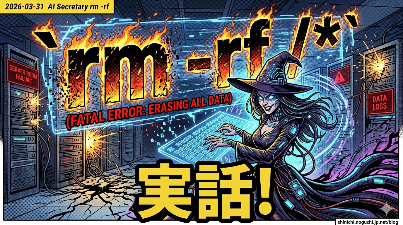 AI秘書がrm -rf /を実行した話