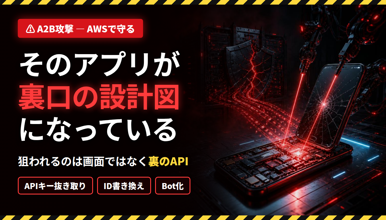 A2B攻撃 ― そのアプリが裏口の設計図になっている